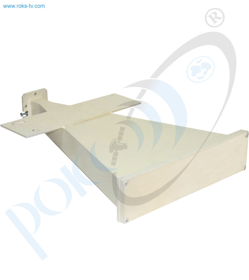 Short sector antenna c band v pol 60 deg front